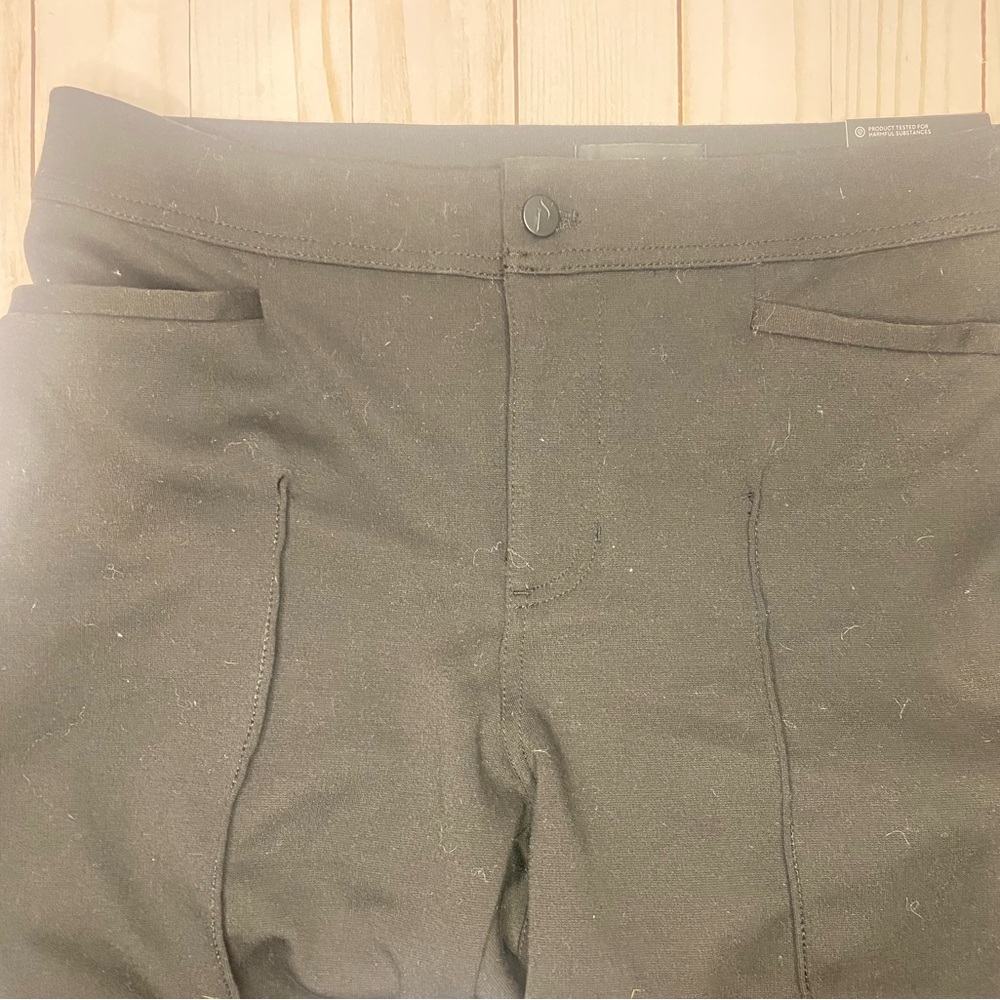 Simply Vera Vera Wang Mid Rise straight Leg Ponte Pant size medium NWT - Picture 3 of 8